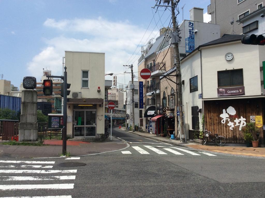 Capsule Inn Miyako Jokohama Exteriér fotografie